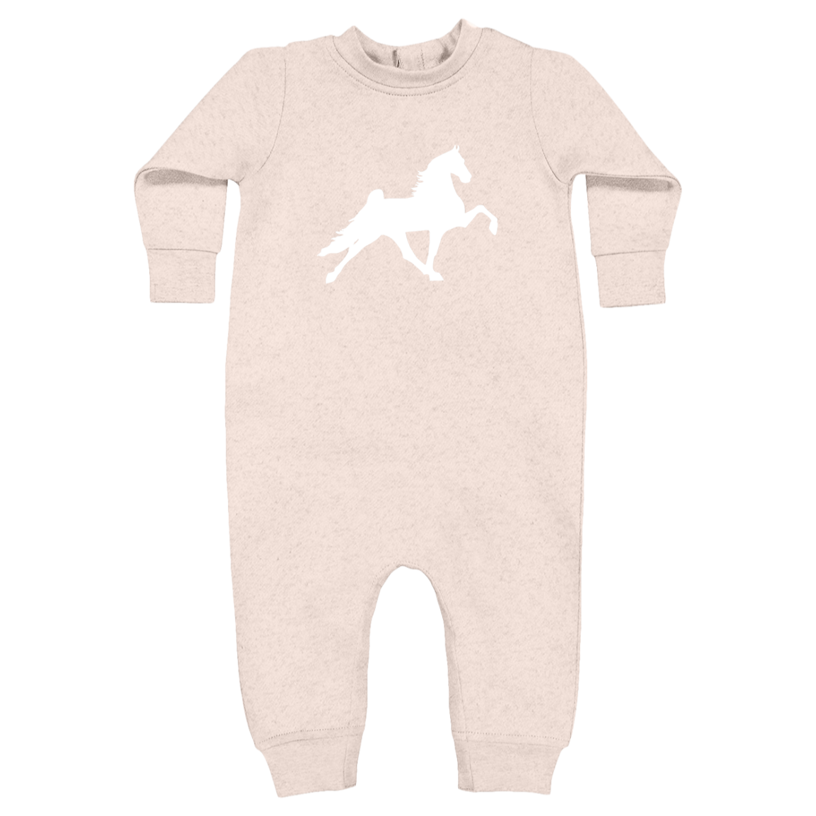 TWH PERFORMANCE STYLE 2 (WHITE) 4447 Rabbit Skins Infant Fleece One-Piece Bodysuit