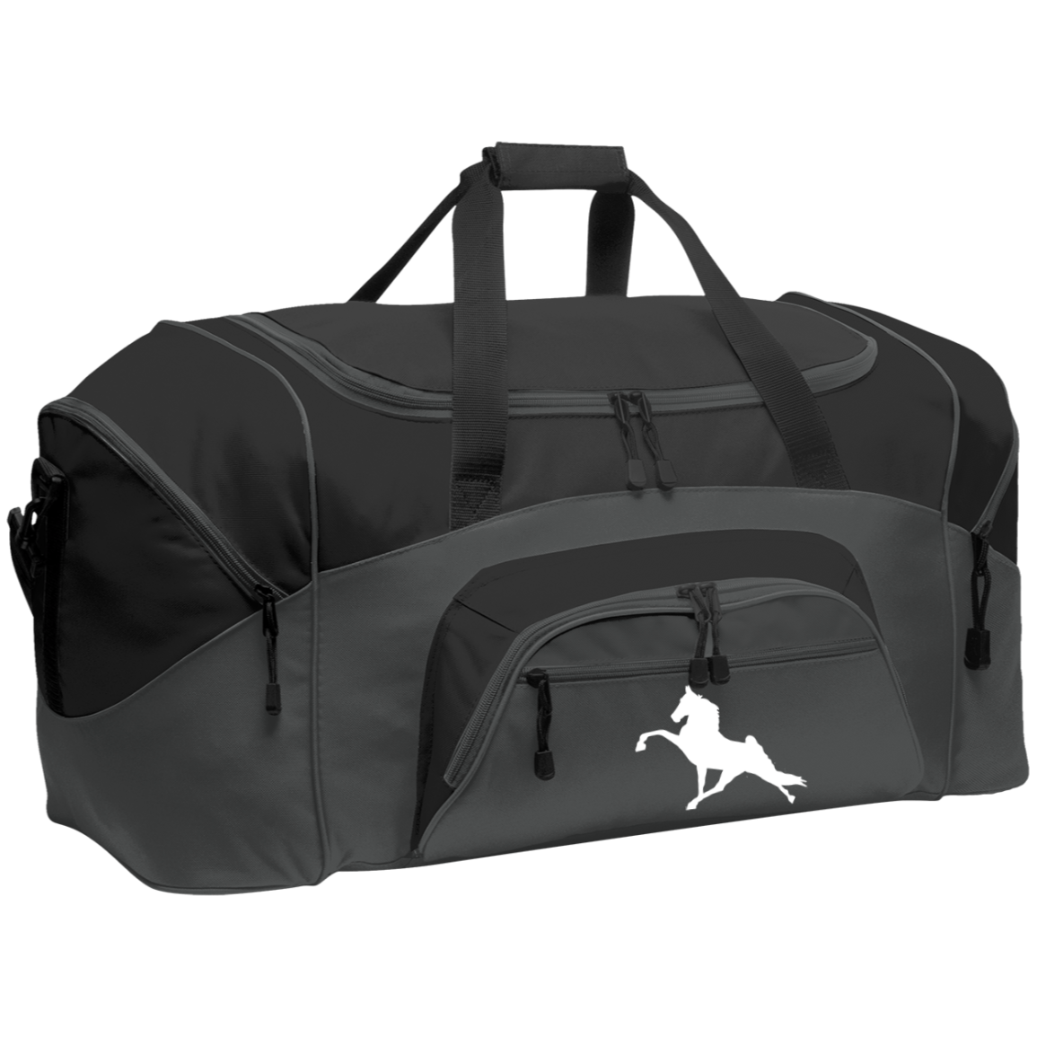 TWH PERFORMANCE (WHITE) CLOSEOUT - BG99 Colorblock Sport Duffel