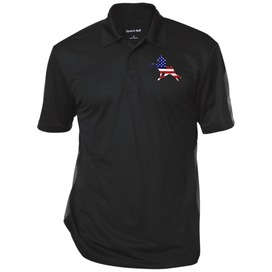 WALK AMERICA TWH PERFORMANCE CLOSEOUT - ST695 Performance Textured Three-Button Polo