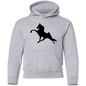 TWH PERFORMANCE (BLACK) G185B Youth Pullover Hoodie