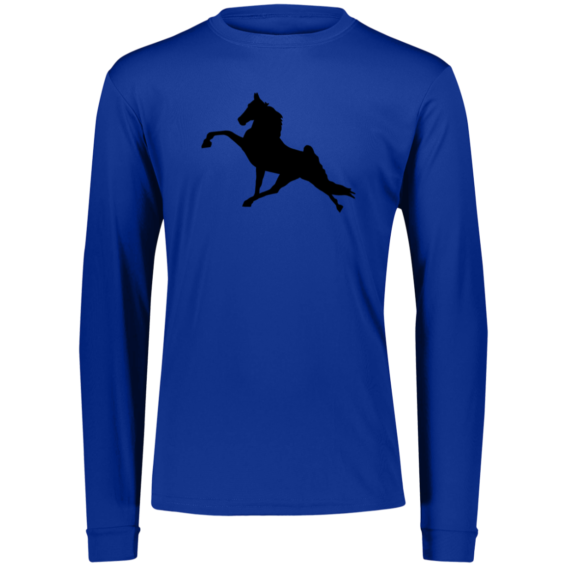 TWH PERFORMANCE (BLACK) CLOSEOUT - 789 Youth Moisture-Wicking Long-Sleeve Tee