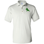 TWH PERFORMANCE GREEN PLAID G880 Jersey Polo Shirt