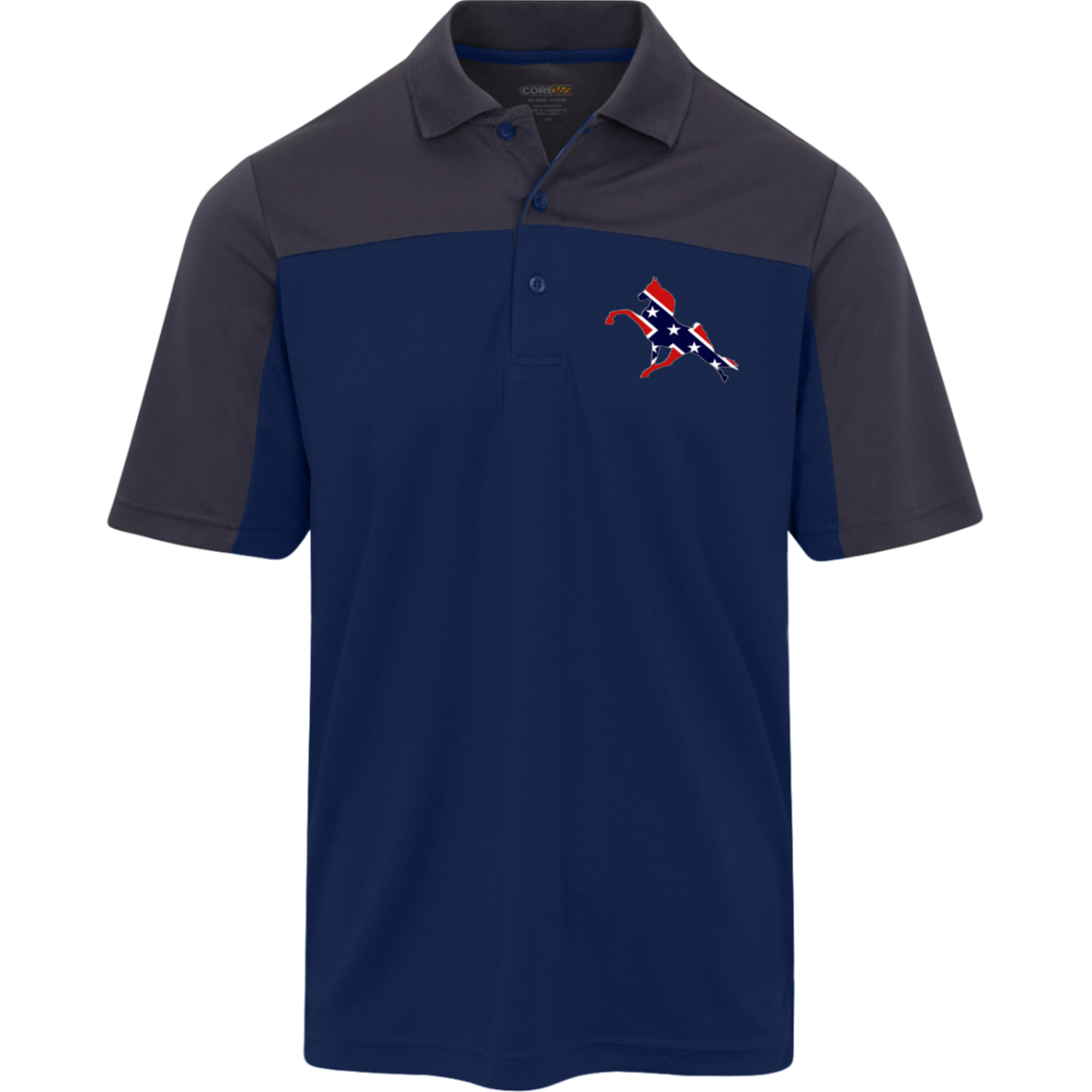 REBEL ON THE RAIL TWH PERFORMANCE CE101 Core 365 Mens Balance Pique Polo