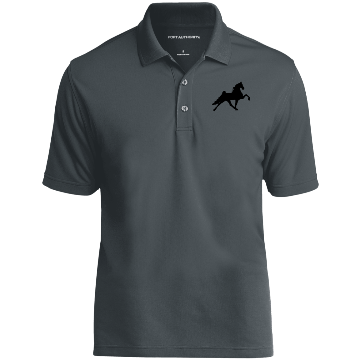 TWH PERFORMANCE STYLE 2 (BLACK) CLOSEOUT - K110 Dry Zone UV Micro-Mesh Polo