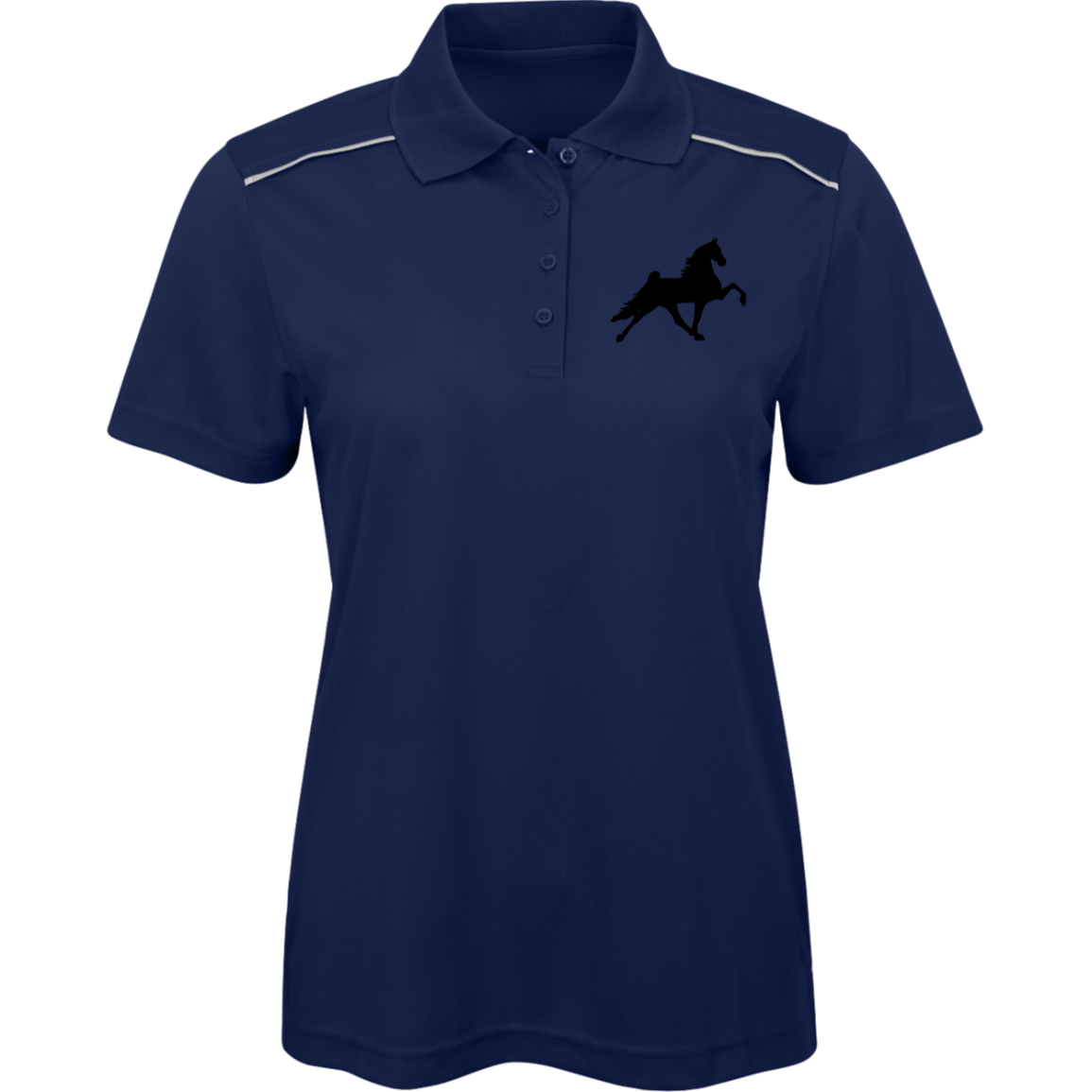 TWH PERFORMANCE STYLE 2 (BLACK) 78181R Core 365 Womens Radiant Pique Polo