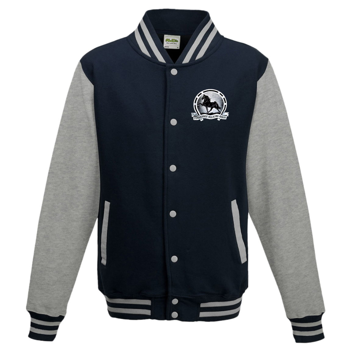 vintage1 - Copy JHA043 AWDis Mens Letterman Jacket