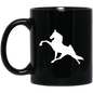 TWH PERFORMANCE (WHITE) BM11OZ 11oz Black Mug