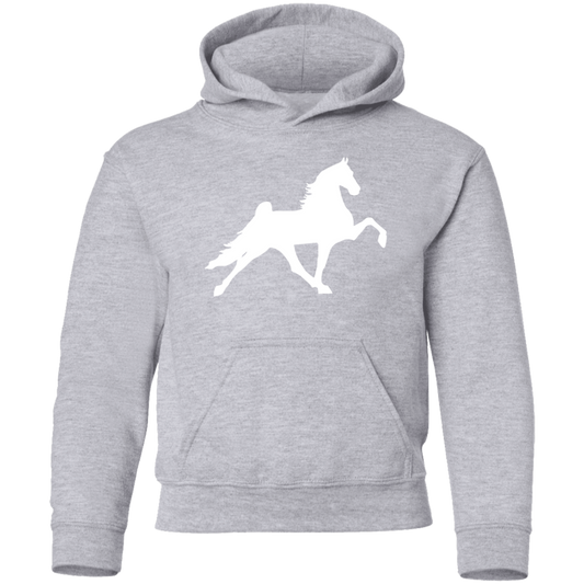 TWH PERFORMANCE STYLE 2 (WHITE) G185B Youth Pullover Hoodie