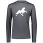 TWH PERFORMANCE STYLE 2 (WHITE) CLOSEOUT - 789 Youth Moisture-Wicking Long-Sleeve Tee