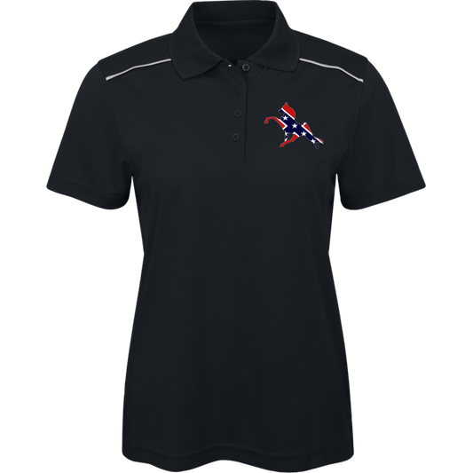 REBEL ON THE RAIL TWH PERFORMANCE 78181R Core 365 Womens Radiant Pique Polo