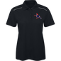 REBEL ON THE RAIL TWH PERFORMANCE 78181R Core 365 Womens Radiant Pique Polo