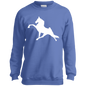 TWH PERFORMANCE (WHITE) CLOSEOUT - PC90Y Youth Crewneck Sweatshirt