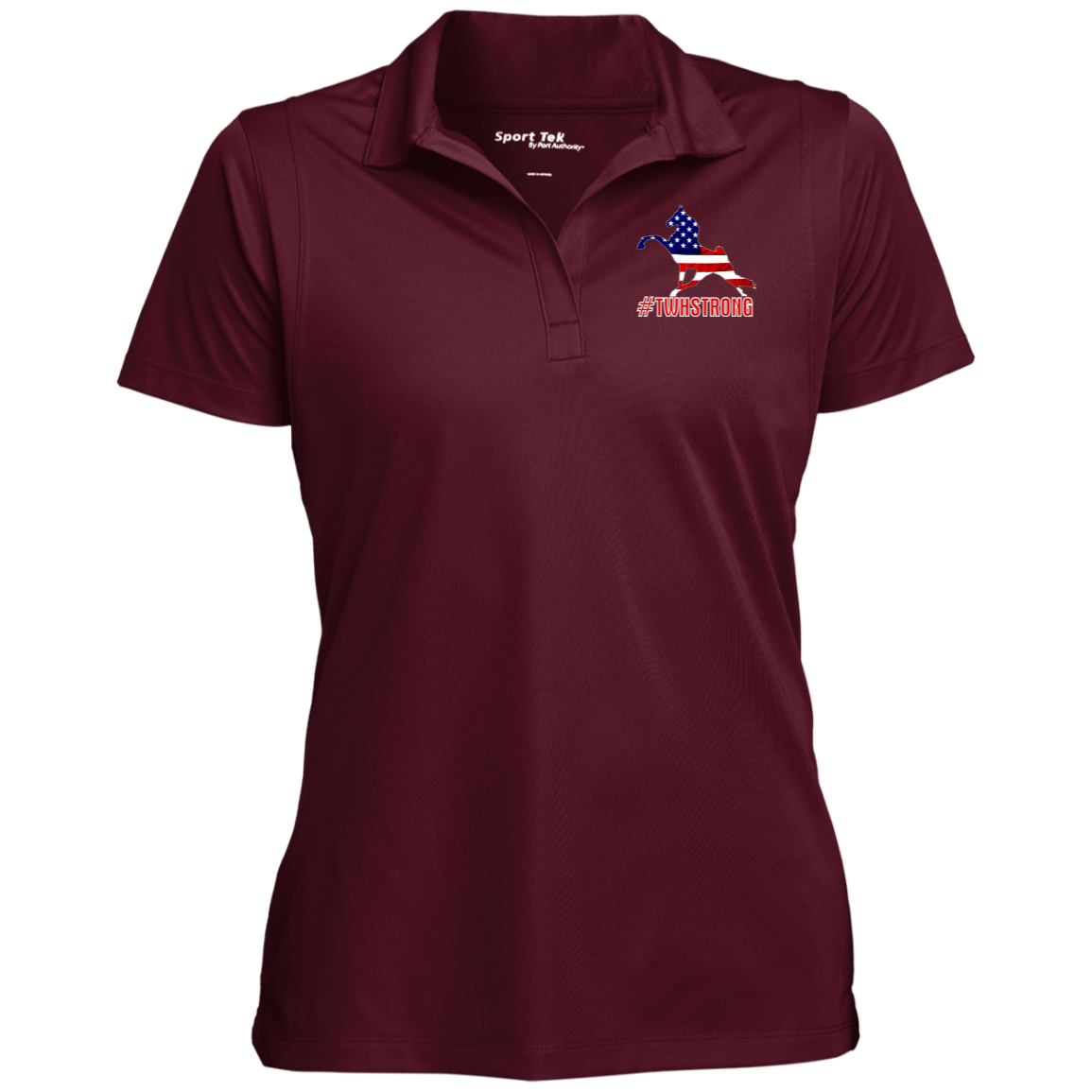 TWH STRONG PERFORMANCE WALK AMERICAN CLOSEOUT - LST650 Ladies' Micropique Sport-Wick® Polo