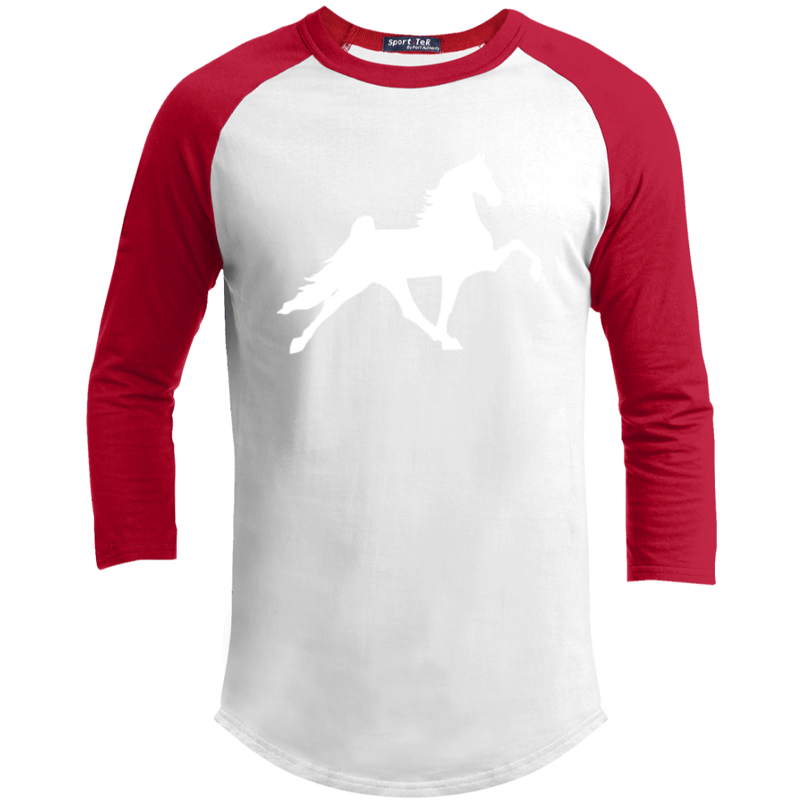 TWH PERFORMANCE STYLE 2 (WHITE) CLOSEOUT - YT200 Youth 3/4 Raglan Sleeve Shirt