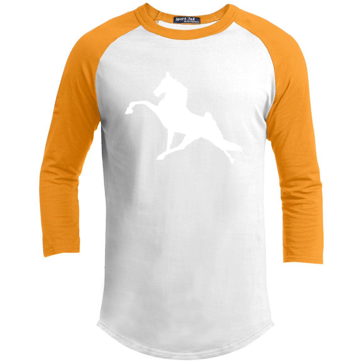 TWH PERFORMANCE (WHITE) CLOSEOUT - YT200 Youth 3/4 Raglan Sleeve Shirt