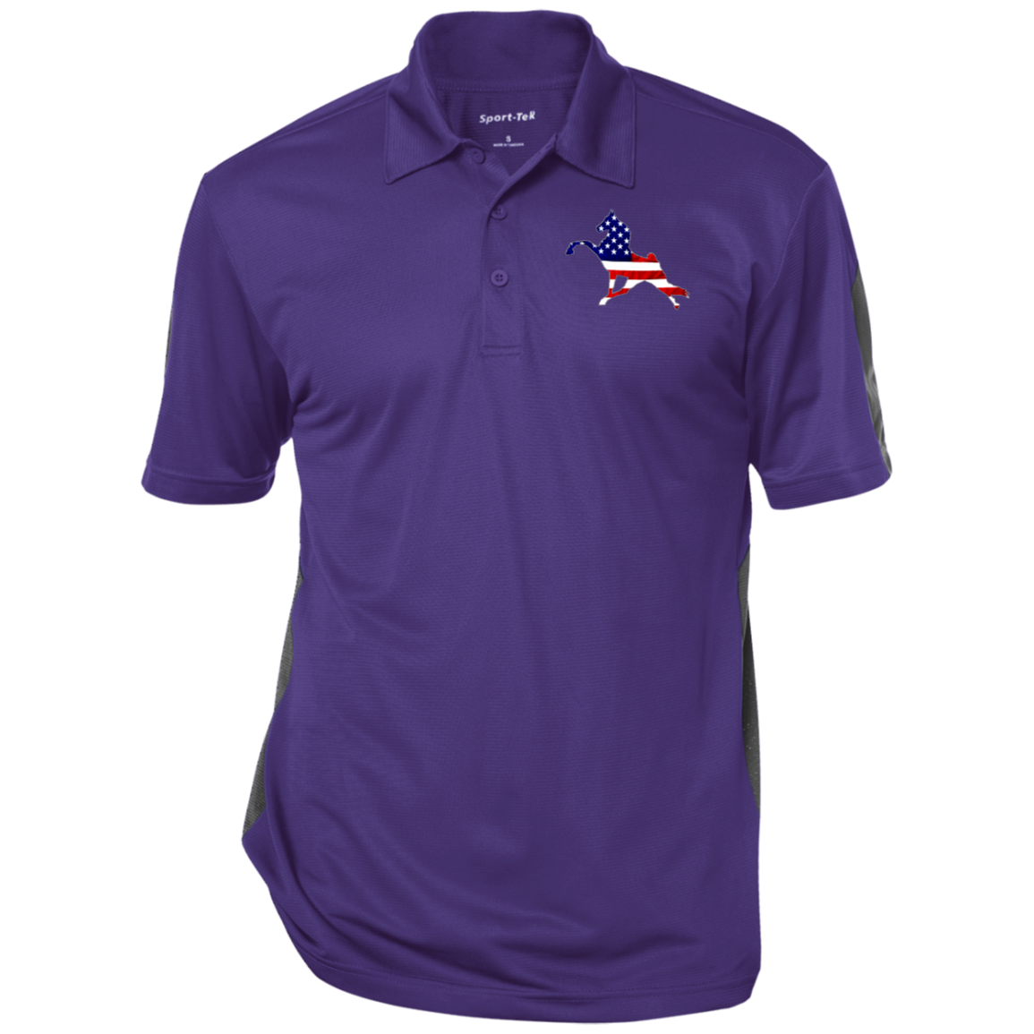 WALK AMERICA TWH PERFORMANCE CLOSEOUT - ST695 Performance Textured Three-Button Polo