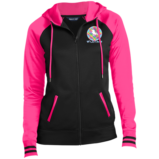 TWH STRONG-PERFORMANCE CLOSEOUT - LST236 Ladies' Sport-Wick® Full-Zip Hooded Jacket