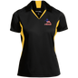 TWH STRONG PERFORMANCE WALK AMERICAN CLOSEOUT - LST655 Ladies' Colorblock Performance Polo