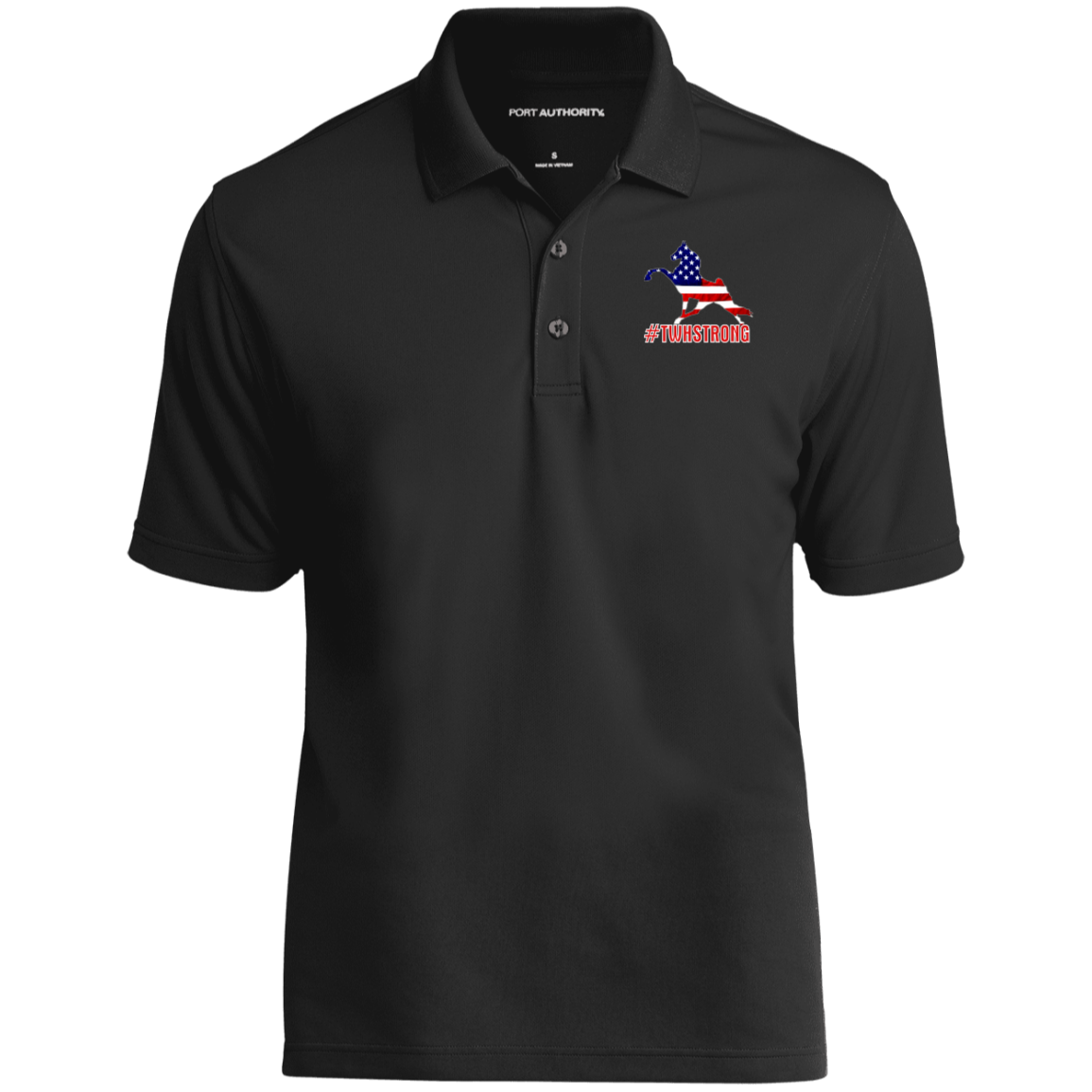 TWH STRONG PERFORMANCE WALK AMERICAN CLOSEOUT - K110 Dry Zone UV Micro-Mesh Polo