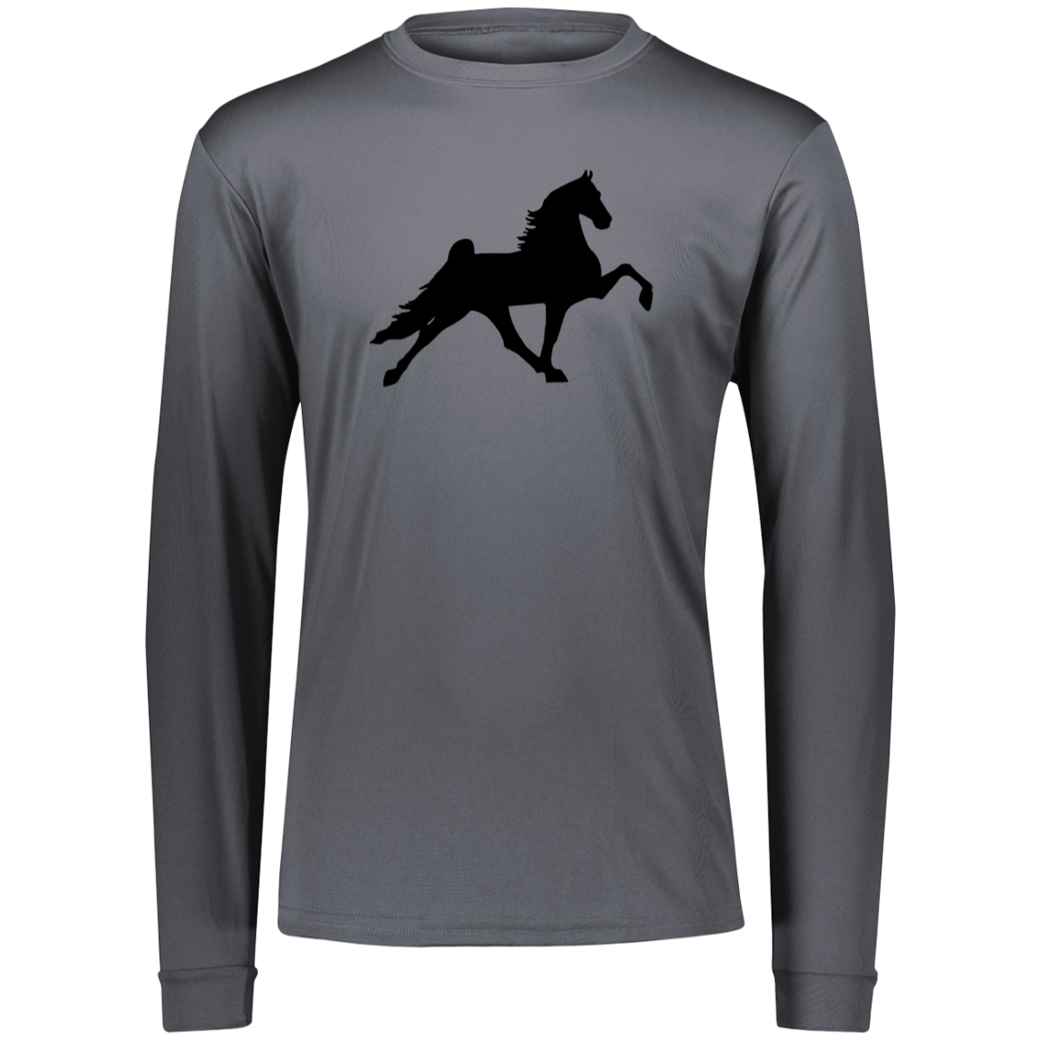 TWH PERFORMANCE STYLE 2 (BLACK) CLOSEOUT - 789 Youth Moisture-Wicking Long-Sleeve Tee