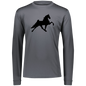 TWH PERFORMANCE STYLE 2 (BLACK) CLOSEOUT - 789 Youth Moisture-Wicking Long-Sleeve Tee