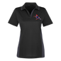 REBEL ON THE RAIL TWH PERFORMANCE M386W Harriton Womens Colorblock Polo