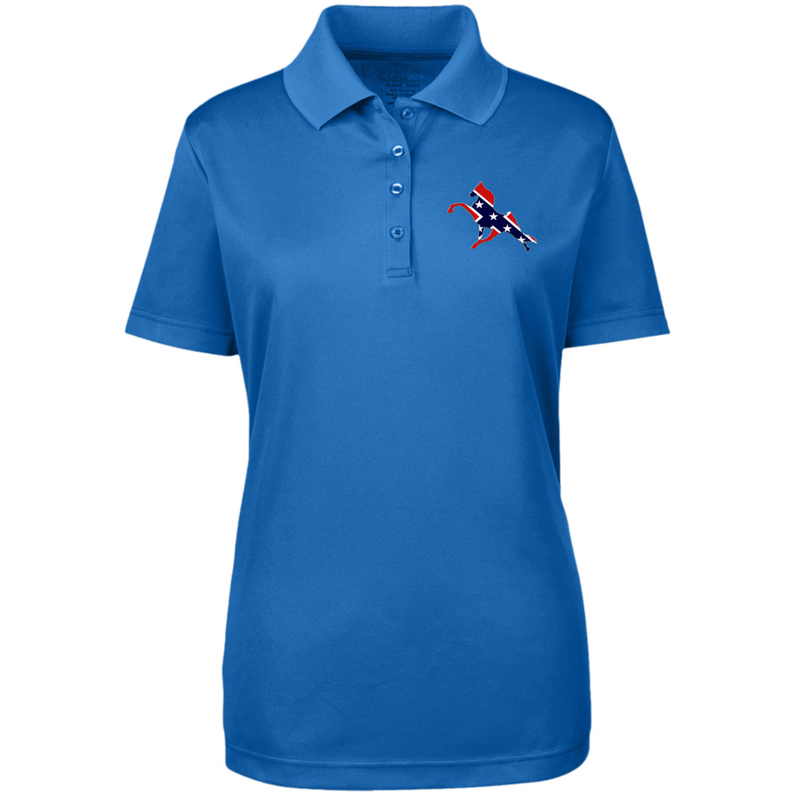 REBEL ON THE RAIL TWH PERFORMANCE 78181 Core 365 Womens Origin Pique Polo