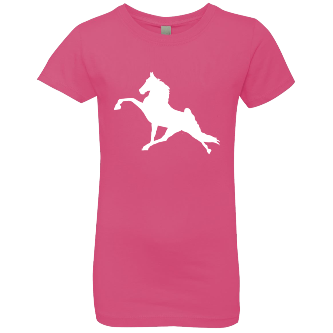 TWH PERFORMANCE (WHITE) CLOSEOUT - NL3710 Girls' Princess T-Shirt