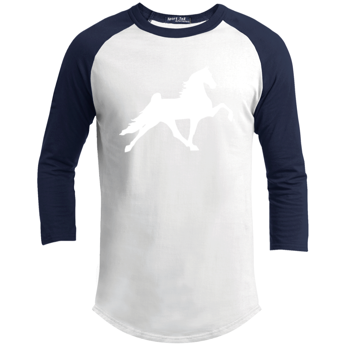 TWH PERFORMANCE STYLE 2 (WHITE) CLOSEOUT - YT200 Youth 3/4 Raglan Sleeve Shirt