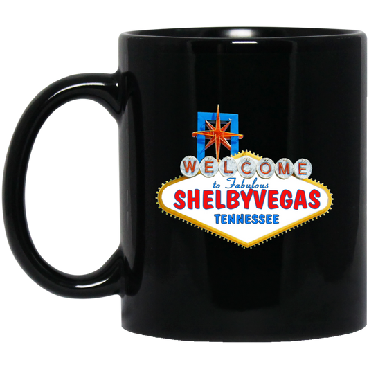 SHELBYVEGAS BM11OZ 11oz Black Mug