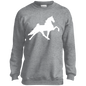 TWH PERFORMANCE STYLE 2 (WHITE) CLOSEOUT - PC90Y Youth Crewneck Sweatshirt