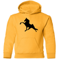 TWH PERFORMANCE (BLACK) G185B Youth Pullover Hoodie