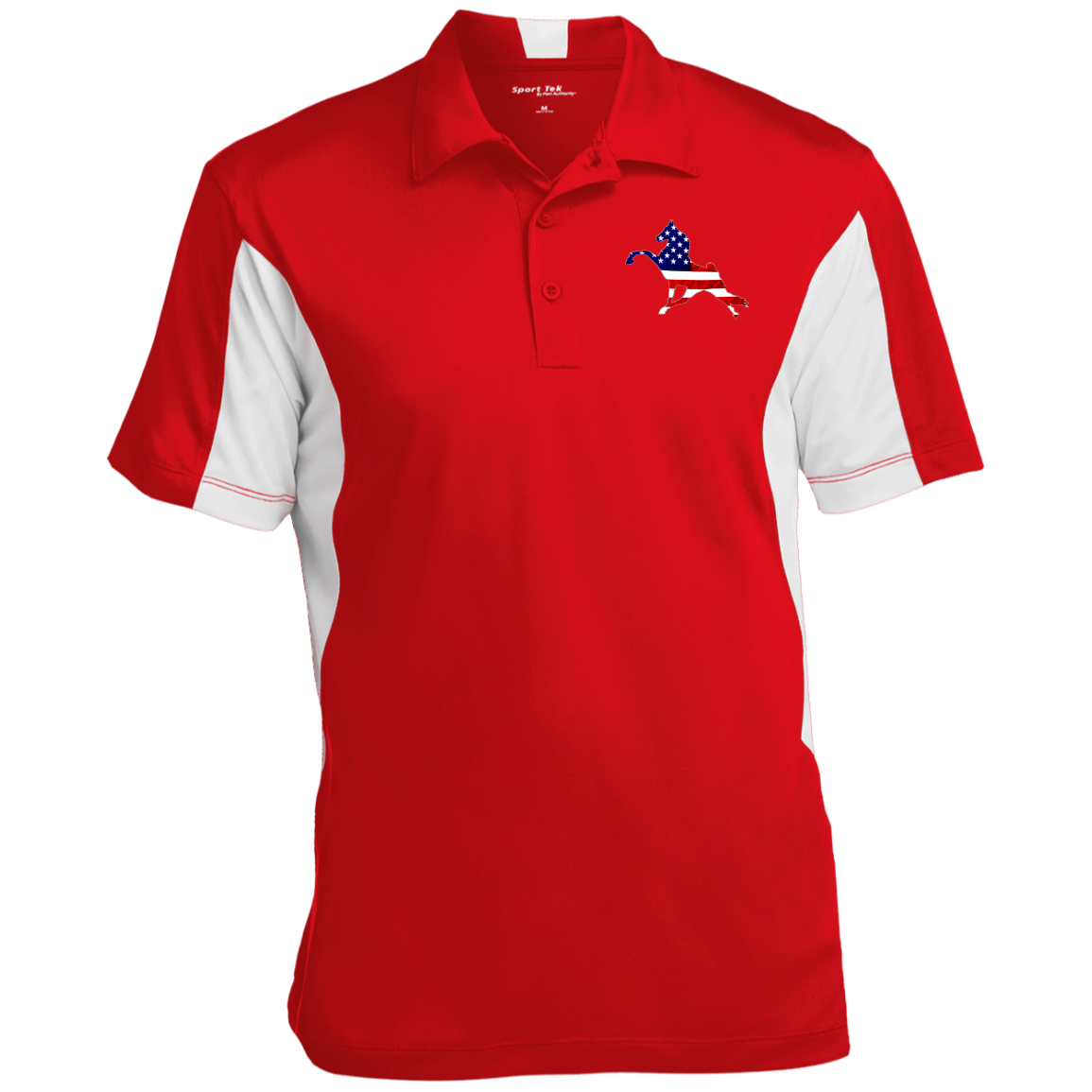 WALK AMERICA TWH PERFORMANCE CLOSEOUT - ST655 Men's Colorblock Performance Polo