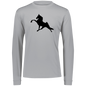 TWH PERFORMANCE (BLACK) CLOSEOUT - 789 Youth Moisture-Wicking Long-Sleeve Tee