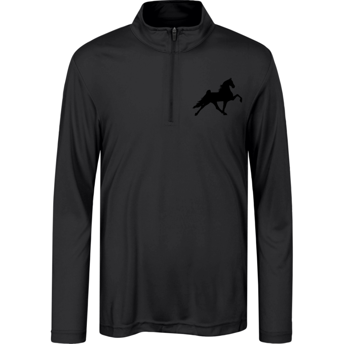 TWH PERFORMANCE STYLE 2 (BLACK) TT31Y Team 365 Kids Zone Quarter Zip