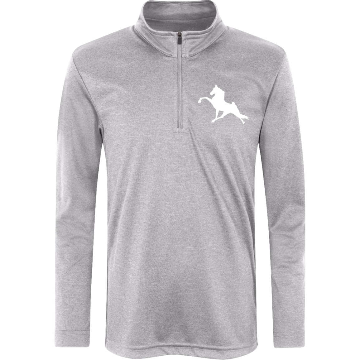 TWH PERFORMANCE (WHITE) TT31HY Team 365 Kids Heather Quarter Zip