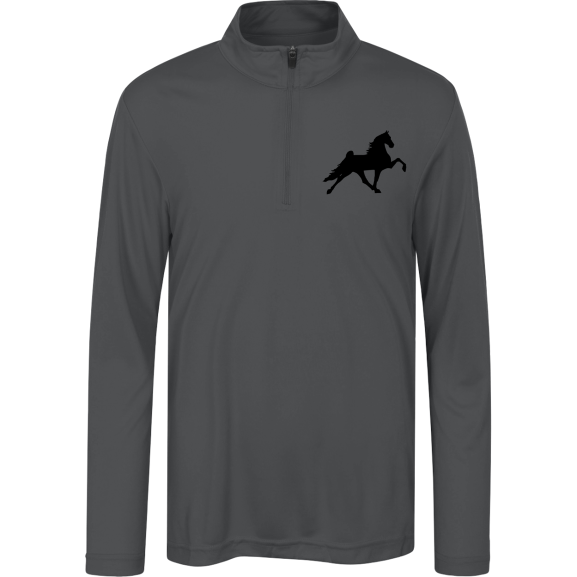 TWH PERFORMANCE STYLE 2 (BLACK) TT31Y Team 365 Kids Zone Quarter Zip