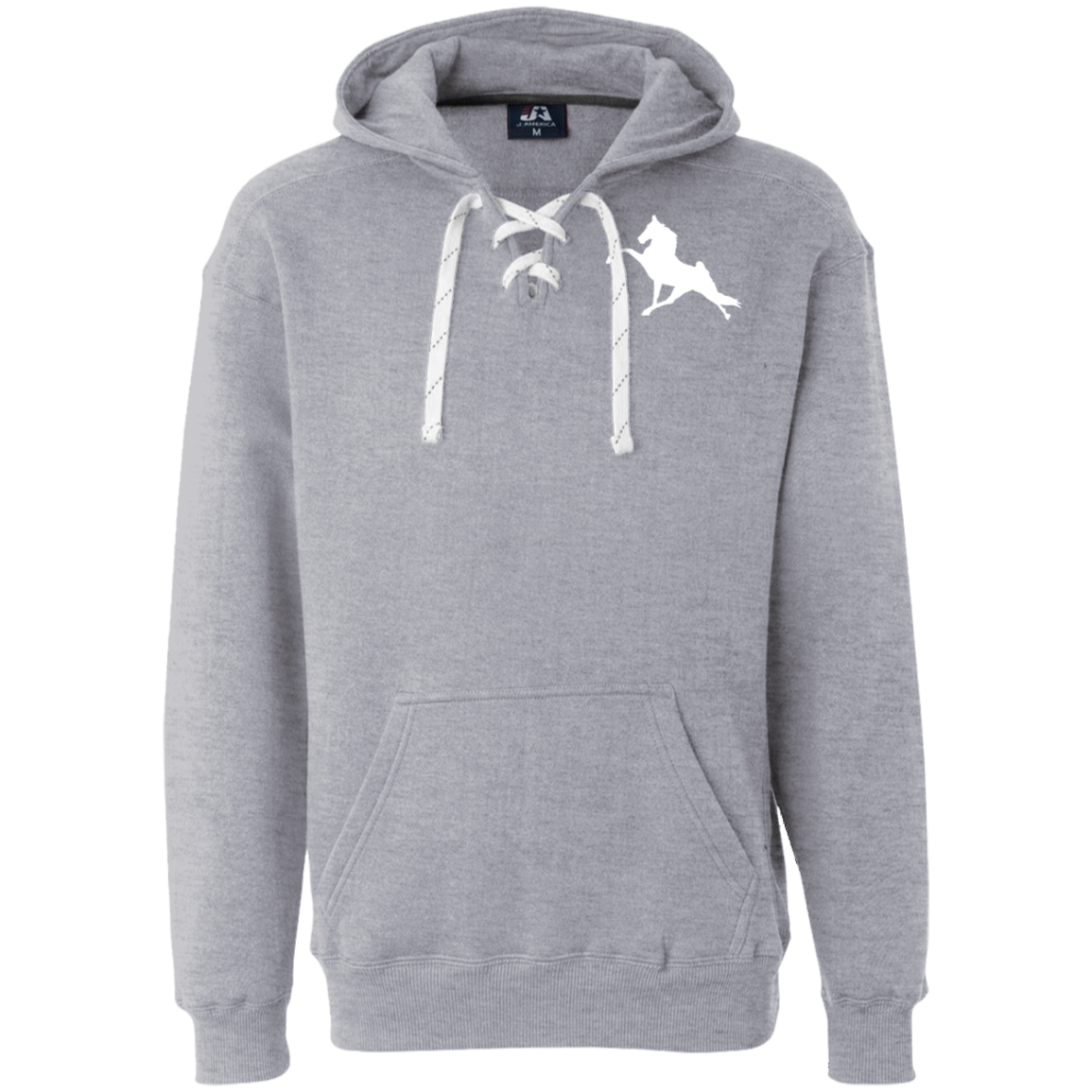 TWH PERFORMANCE (WHITE) CLOSEOUT - JA8830 Heavyweight Sport Lace Hoodie