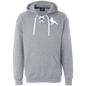 TWH PERFORMANCE (WHITE) CLOSEOUT - JA8830 Heavyweight Sport Lace Hoodie