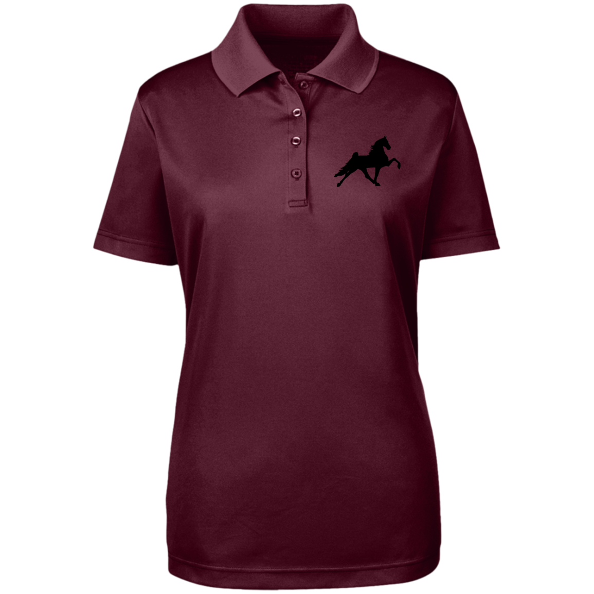 TWH PERFORMANCE STYLE 2 (BLACK) 78181 Core 365 Womens Origin Pique Polo