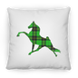 TWH PERFORMANCE GREEN PLAID PILLOWS (THREE SIZES)