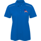 WALK AMERICA TWH PERFORMANCE 78181R Core 365 Womens Radiant Pique Polo