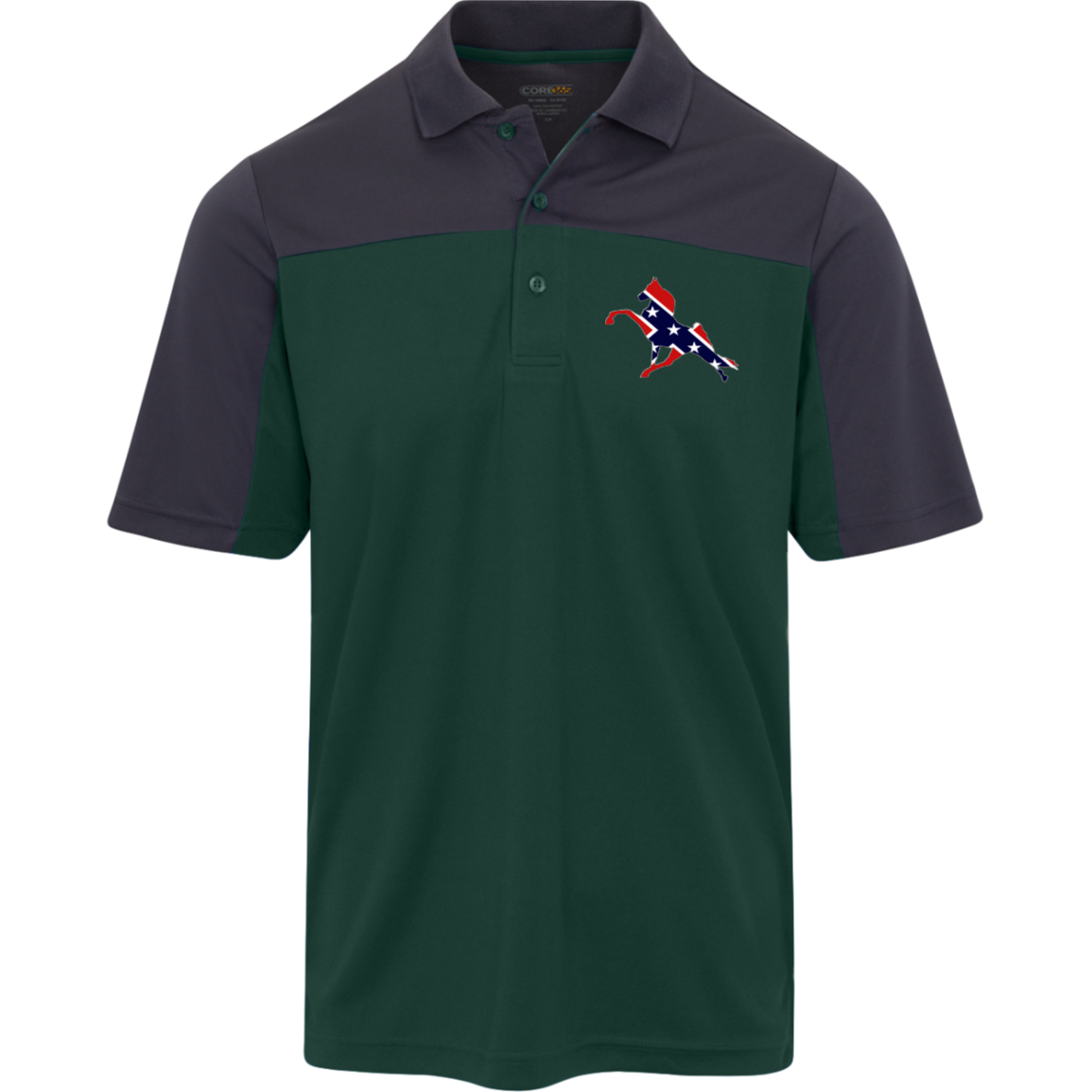 REBEL ON THE RAIL TWH PERFORMANCE CE101 Core 365 Mens Balance Pique Polo