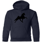 TWH PERFORMANCE STYLE 2 (BLACK) G185B Youth Pullover Hoodie