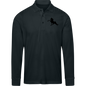 TWH PERFORMANCE (BLACK) 88192 Core 365 Mens Pinnacle Long Sleeve Pique Polo