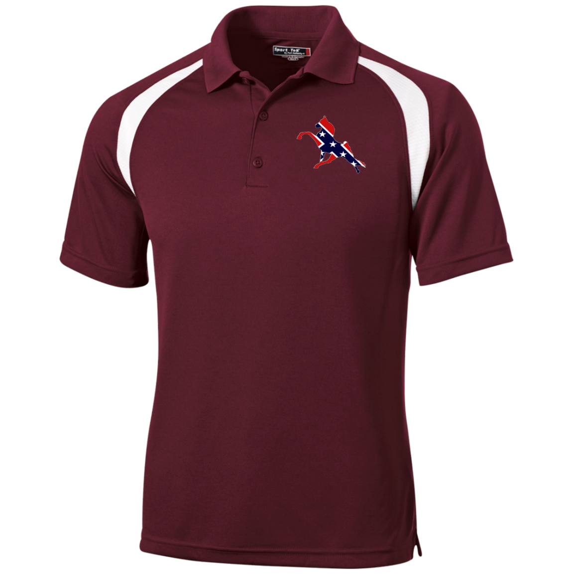 REBEL ON THE RAIL TWH PERFORMANCE CLOSEOUT - T476 Moisture-Wicking Tag-Free Golf Shirt