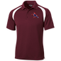 REBEL ON THE RAIL TWH PERFORMANCE CLOSEOUT - T476 Moisture-Wicking Tag-Free Golf Shirt