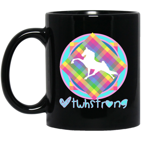 TWH STRONG-PERFORMANCE BM11OZ 11oz Black Mug