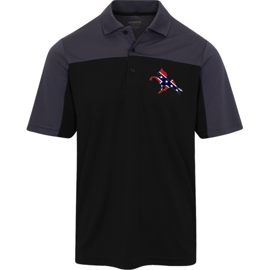 REBEL ON THE RAIL TWH PERFORMANCE CE101 Core 365 Mens Balance Pique Polo