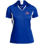 TWH STRONG PERFORMANCE WALK AMERICAN CLOSEOUT - LST655 Ladies' Colorblock Performance Polo